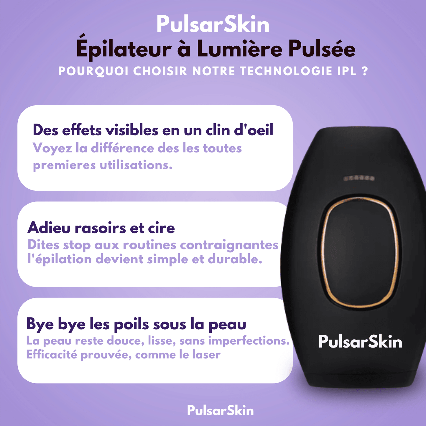 Lumea™ - Épilateur à lumière pulsée